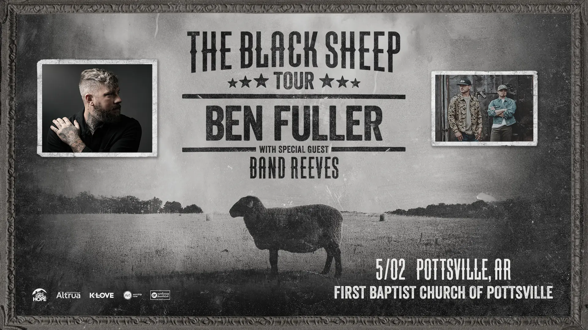 The Black Sheep 2026 concert poster